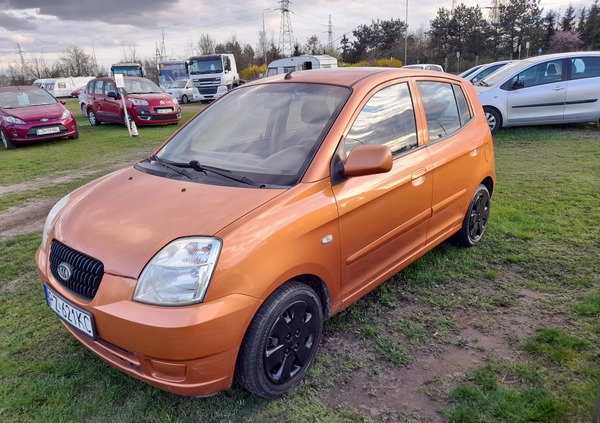 Kia Picanto cena 7590 przebieg: 149000, rok produkcji 2005 z Wągrowiec małe 667